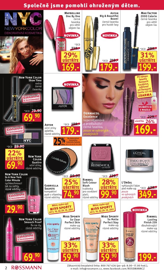 leták Rossmann strana 1 leták Rossmann strana 1