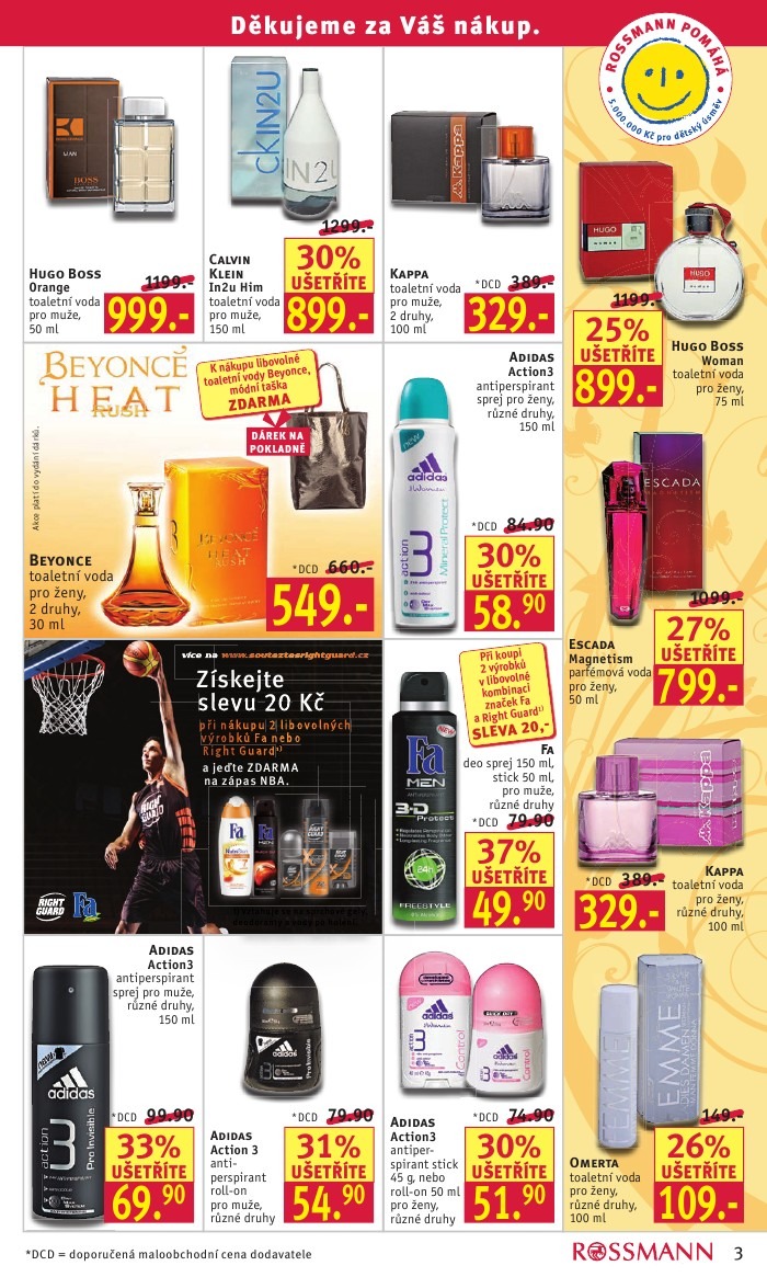 leták Rossmann strana 1 leták Rossmann strana 1