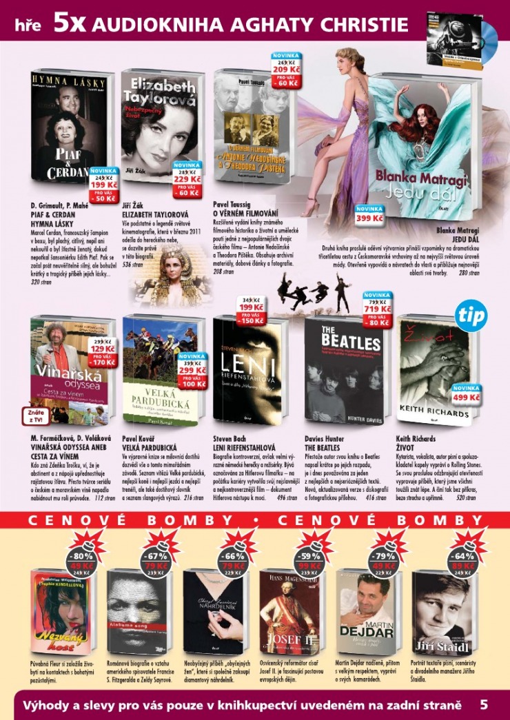 leták Knižní klenoty strana 1 leták Knižní klenoty strana 1