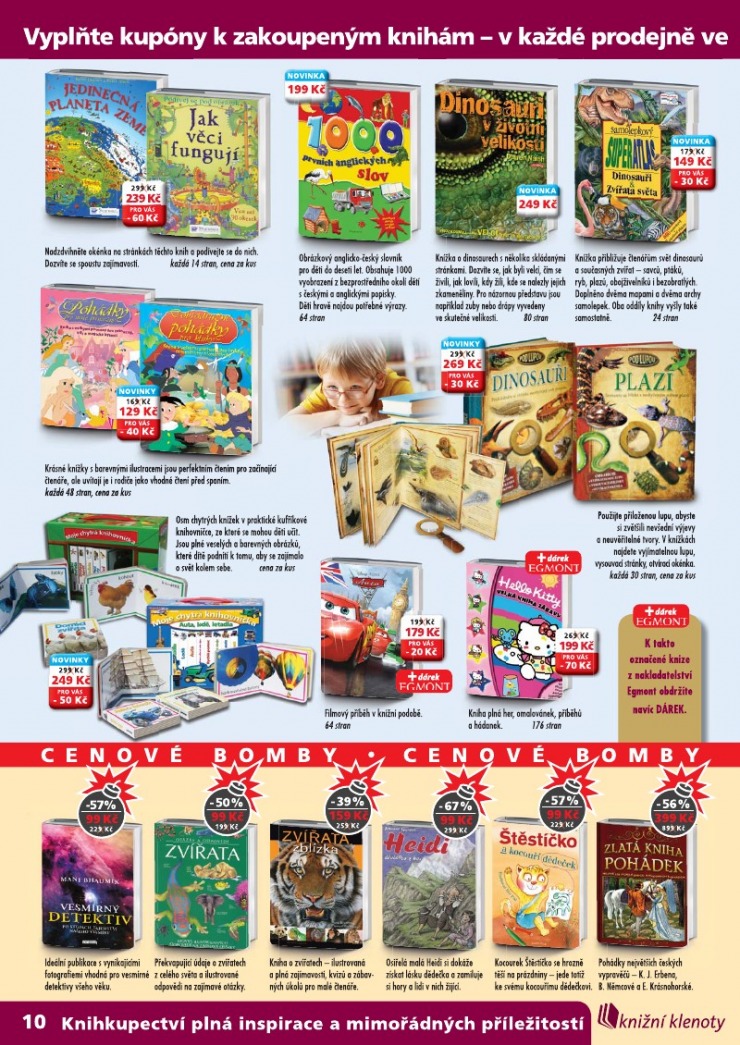 leták Knižní klenoty strana 1 leták Knižní klenoty strana 1