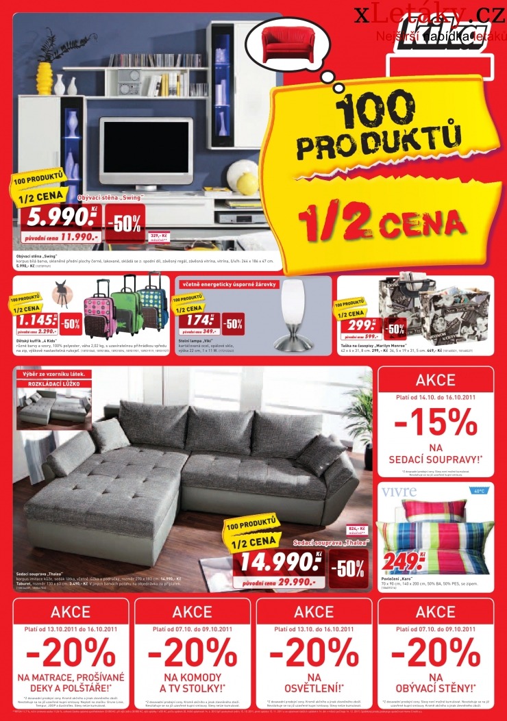 leták Kika nábytek leták strana 1 leták Kika nábytek leták strana 1
