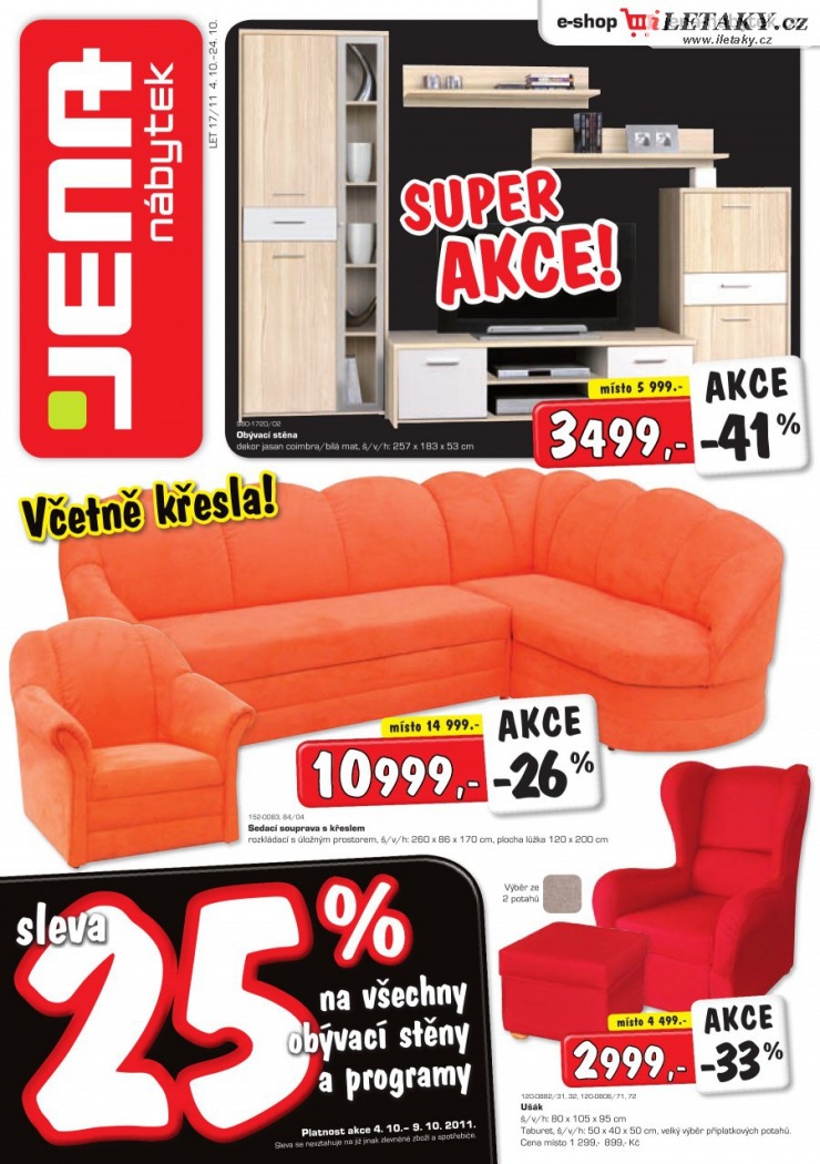 leták Jena nábytek strana 1 leták Jena nábytek strana 1
