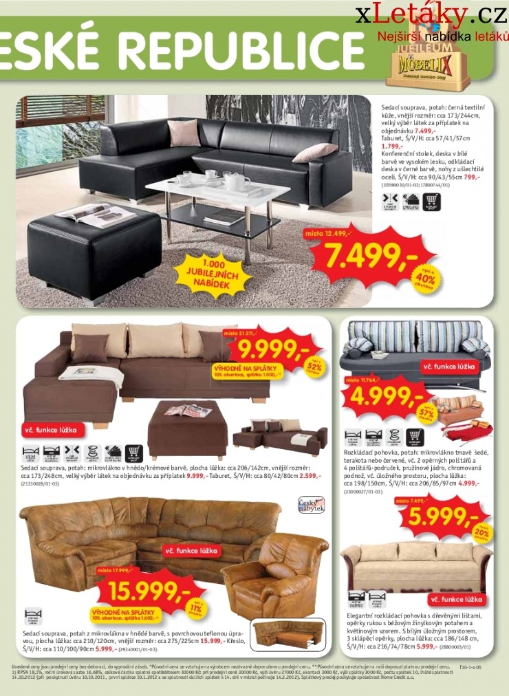 leták Moebelix leták strana 1 leták Moebelix leták strana 1