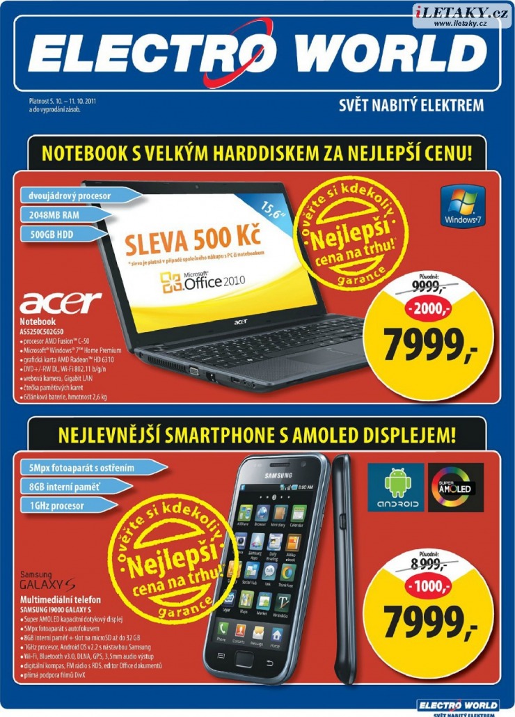 letk Electro World strana 1