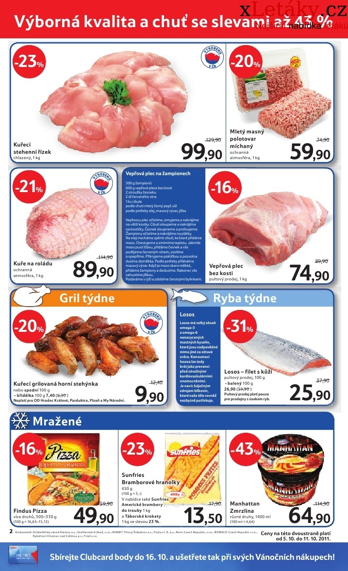 leták Tesco akční leták strana 1 leták Tesco akční leták strana 1