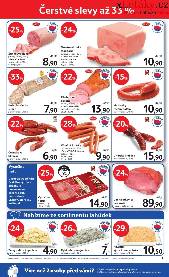 leták Tesco akční leták strana 1 leták Tesco akční leták strana 1