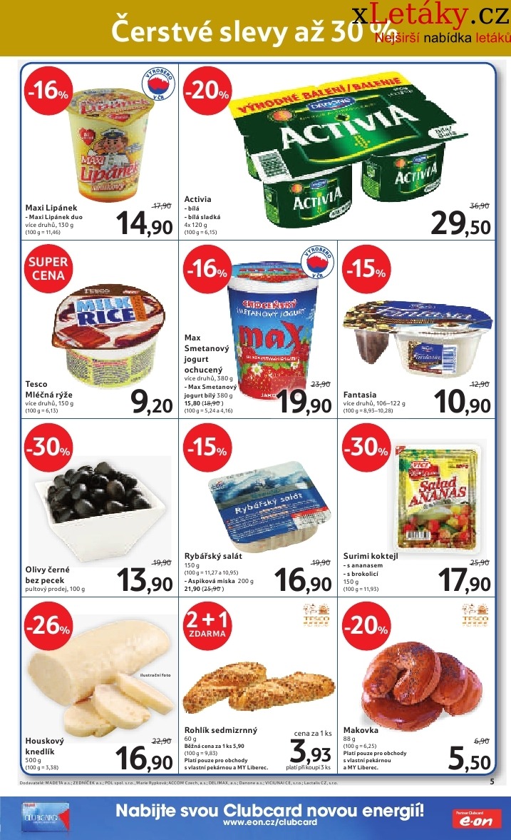 let�k Tesco ak�n� let�k strana 1