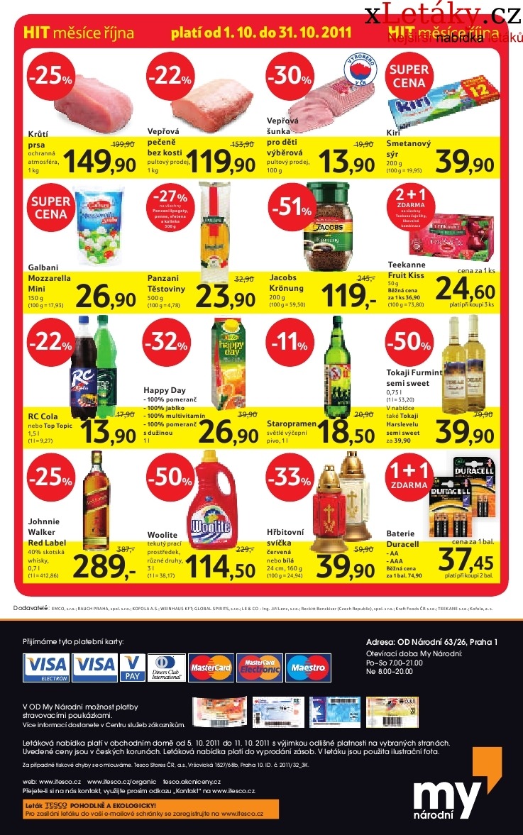 leták Tesco leták strana 1 leták Tesco leták strana 1