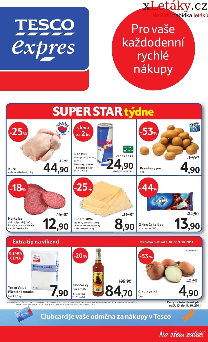 letk Tesco aktuln letk strana 1