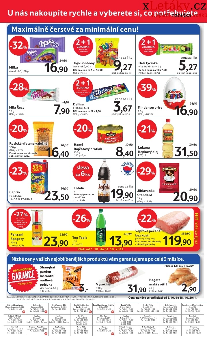 leták Tesco aktuální leták strana 1 leták Tesco aktuální leták strana 1