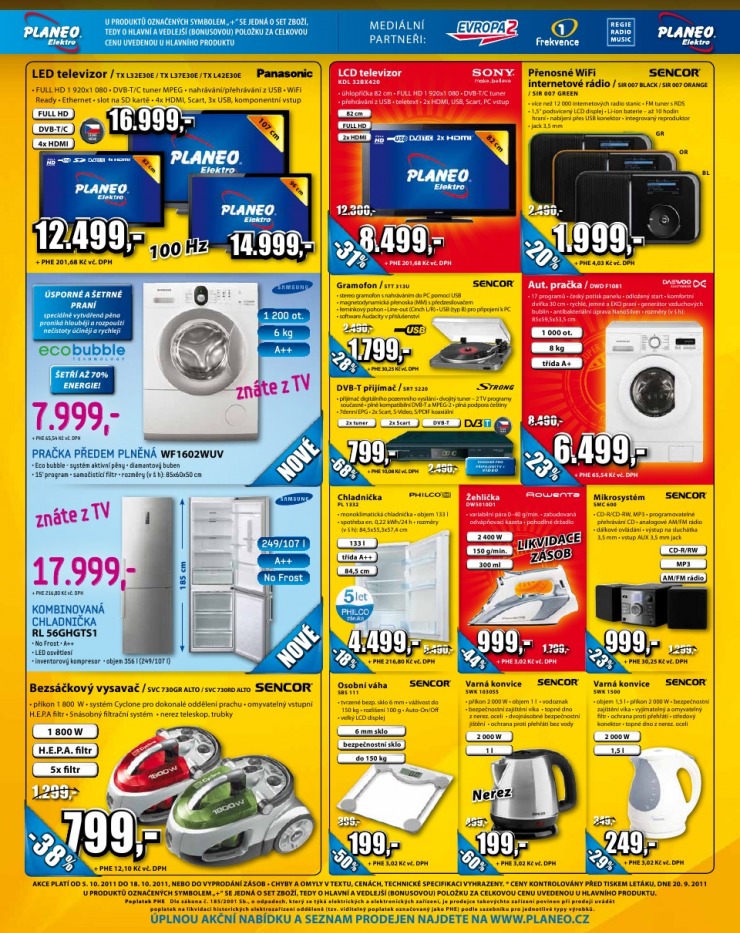 leták Planeo Elektro strana 1 leták Planeo Elektro strana 1
