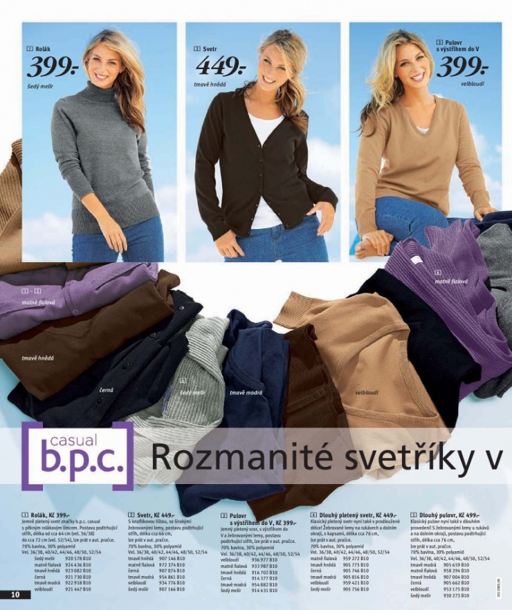 leták Bonprix strana 1 leták Bonprix strana 1