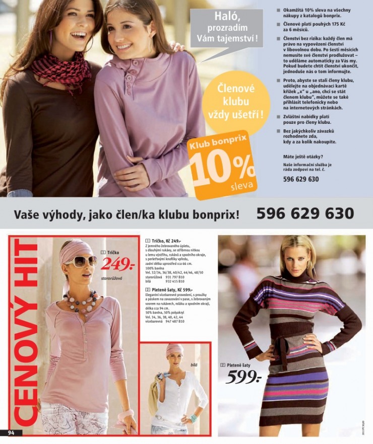 leták Bonprix strana 1 leták Bonprix strana 1