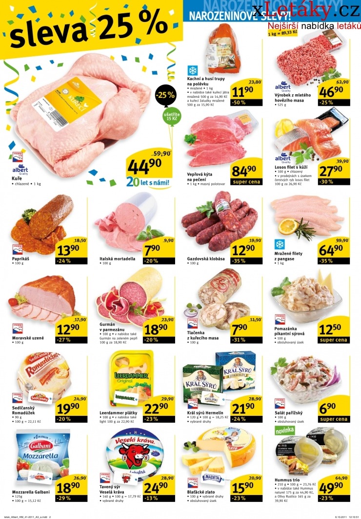 leták Albert Hypermarket leták strana 1 leták Albert Hypermarket leták strana 1