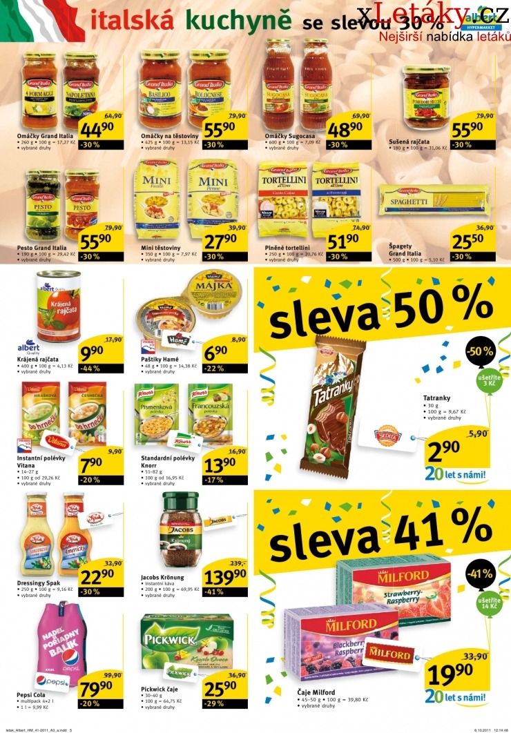 leták Albert Hypermarket leták strana 1 leták Albert Hypermarket leták strana 1