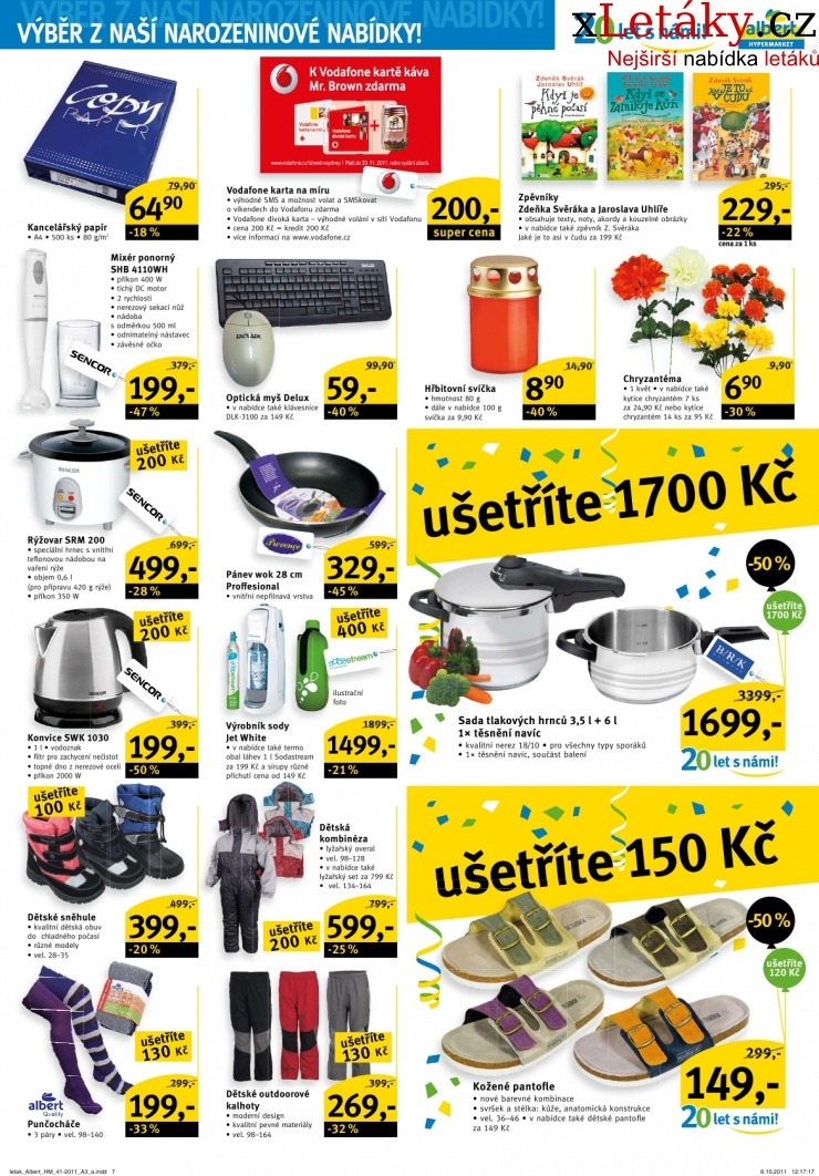 leták Albert Hypermarket leták strana 1 leták Albert Hypermarket leták strana 1