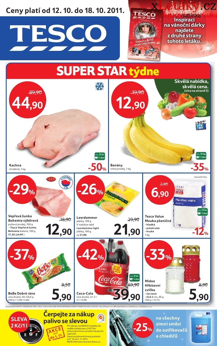letk Tesco aktuln letk strana 1
