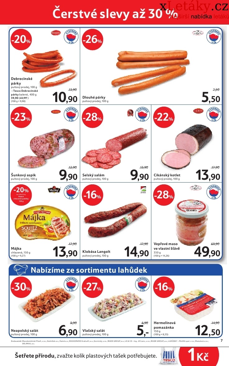 leták Tesco aktuální leták strana 1 leták Tesco aktuální leták strana 1