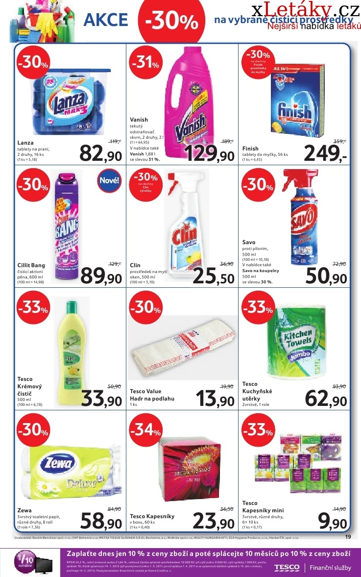 let�k Tesco aktu�ln� let�k strana 1