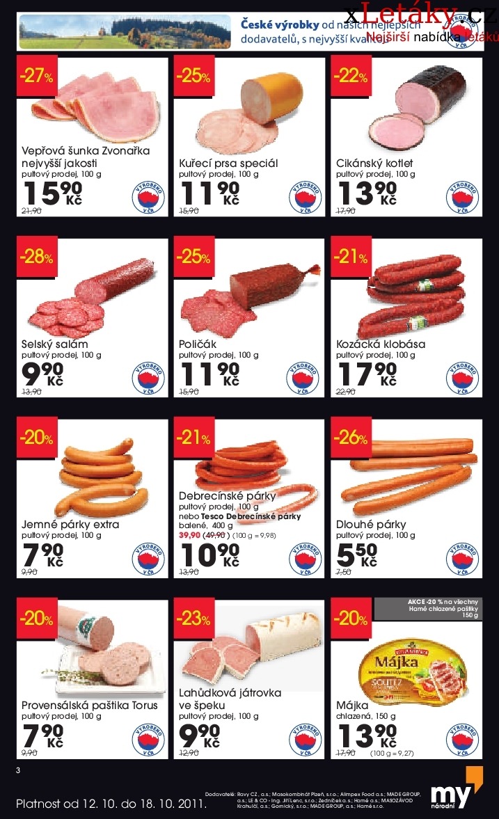 leták Tesco leták strana 1 leták Tesco leták strana 1