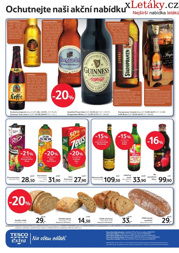 leták Tesco akční leták strana 1 leták Tesco akční leták strana 1