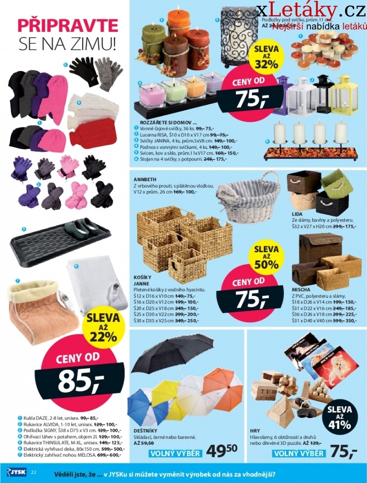 leták Jysk leták strana 1 leták Jysk leták strana 1