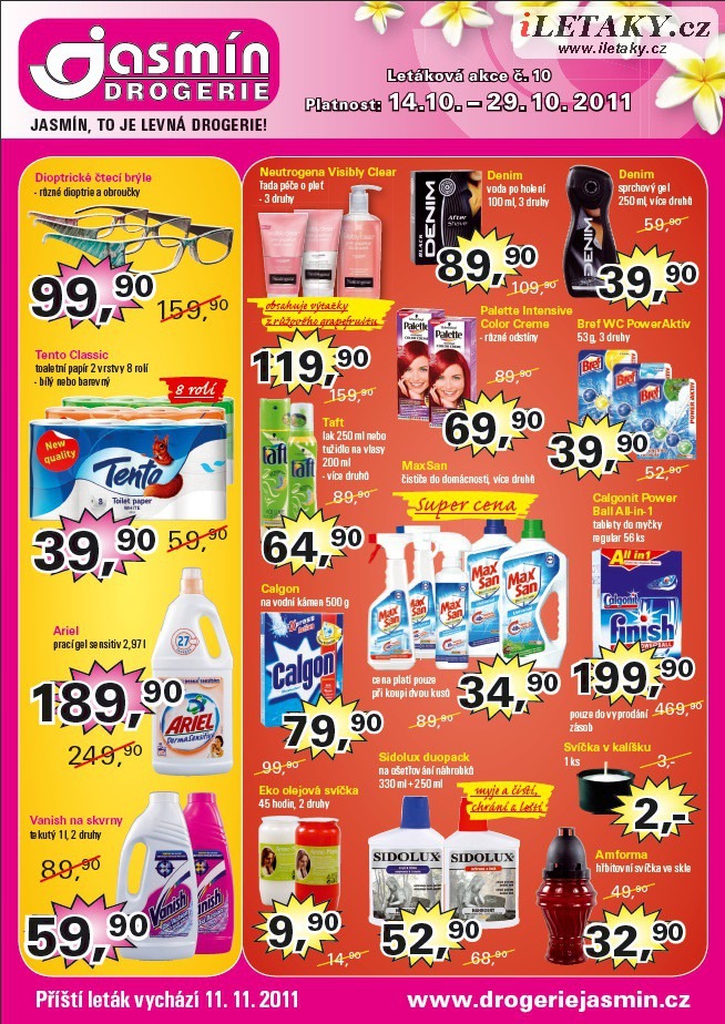 letk Jasmn drogerie strana 1