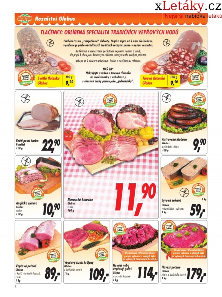 leták Globus leták strana 1 leták Globus leták strana 1