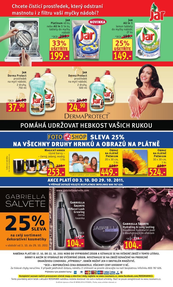 leták Rossmann strana 1 leták Rossmann strana 1