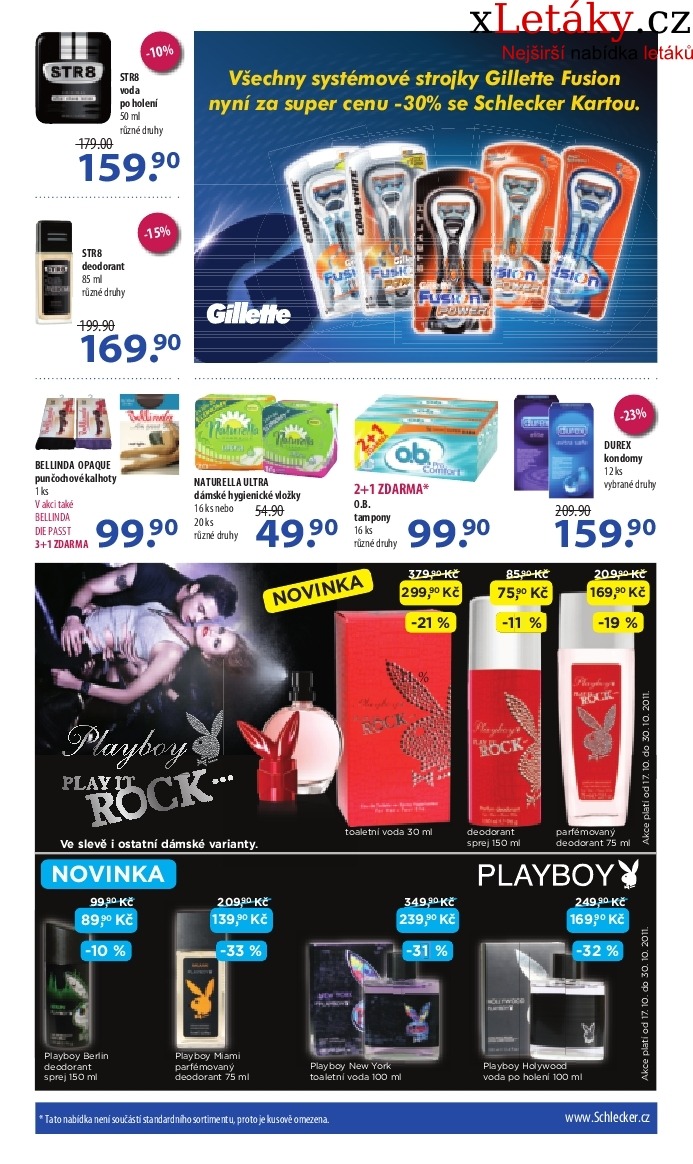 leták Schlecker akční leták strana 1 leták Schlecker akční leták strana 1