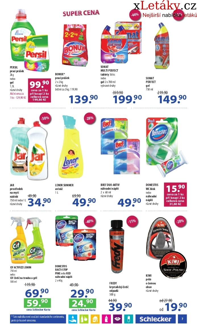 leták Schlecker akční leták strana 1 leták Schlecker akční leták strana 1