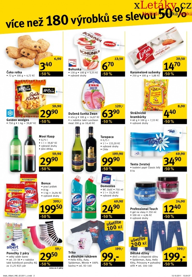 leták Albert Hypermarket leták strana 1 leták Albert Hypermarket leták strana 1