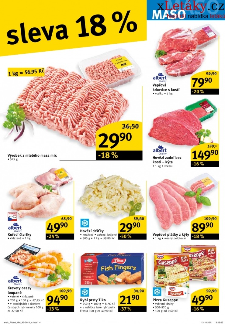 leták Albert Hypermarket leták strana 1 leták Albert Hypermarket leták strana 1