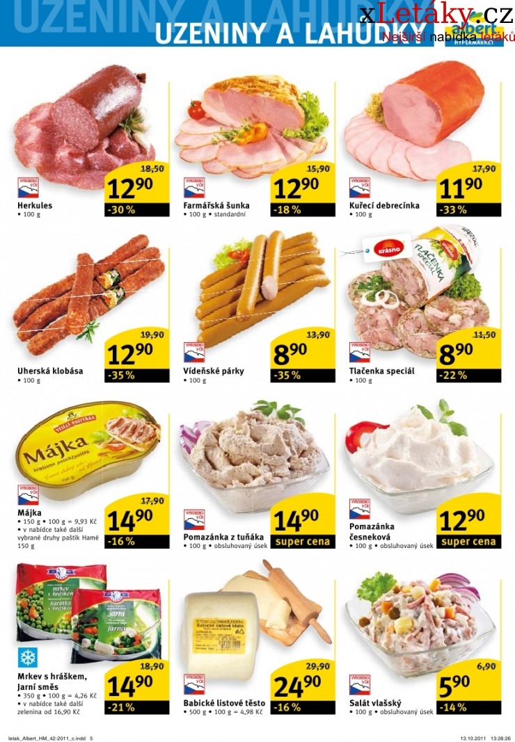 leták Albert Hypermarket leták strana 1 leták Albert Hypermarket leták strana 1