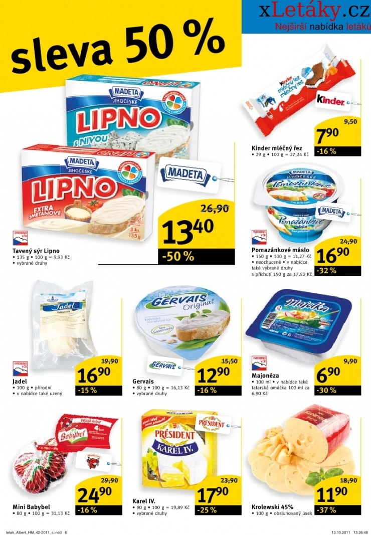 leták Albert Hypermarket leták strana 1 leták Albert Hypermarket leták strana 1
