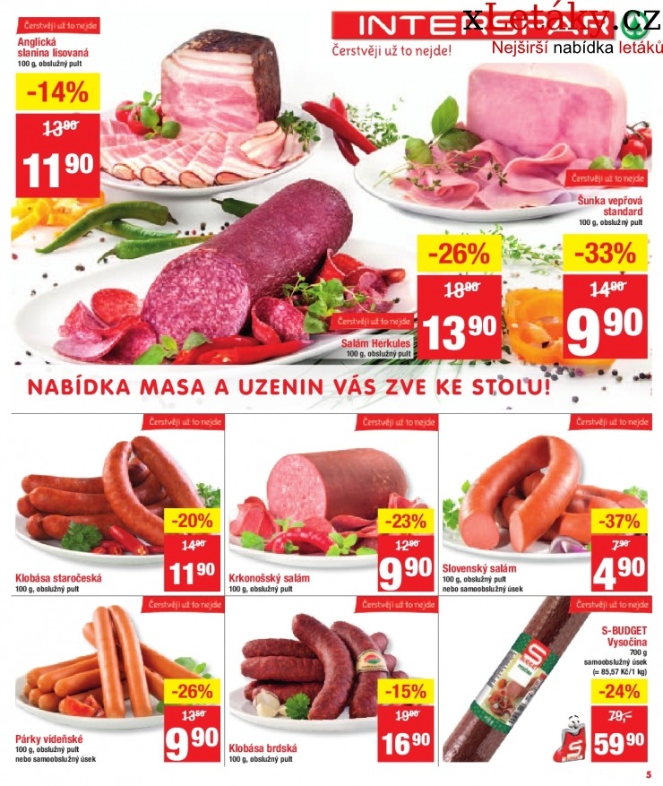 leták Interspar leták strana 1 leták Interspar leták strana 1