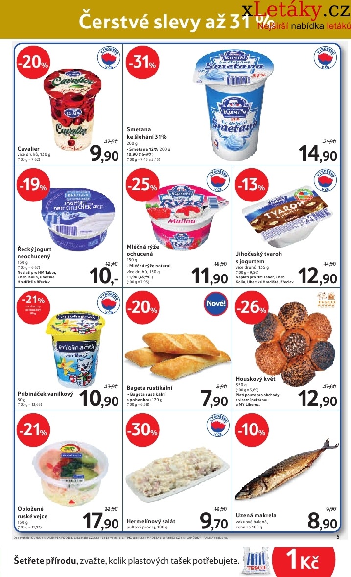 leták Tesco akční leták strana 1 leták Tesco akční leták strana 1