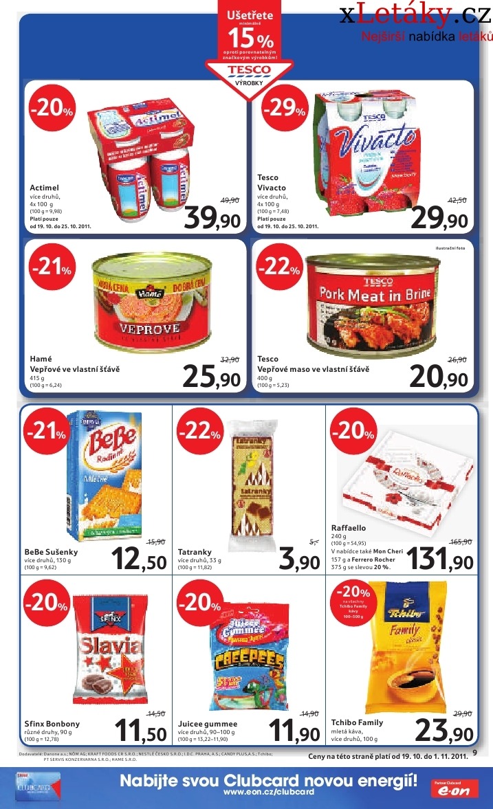 leták Tesco akční leták strana 1 leták Tesco akční leták strana 1