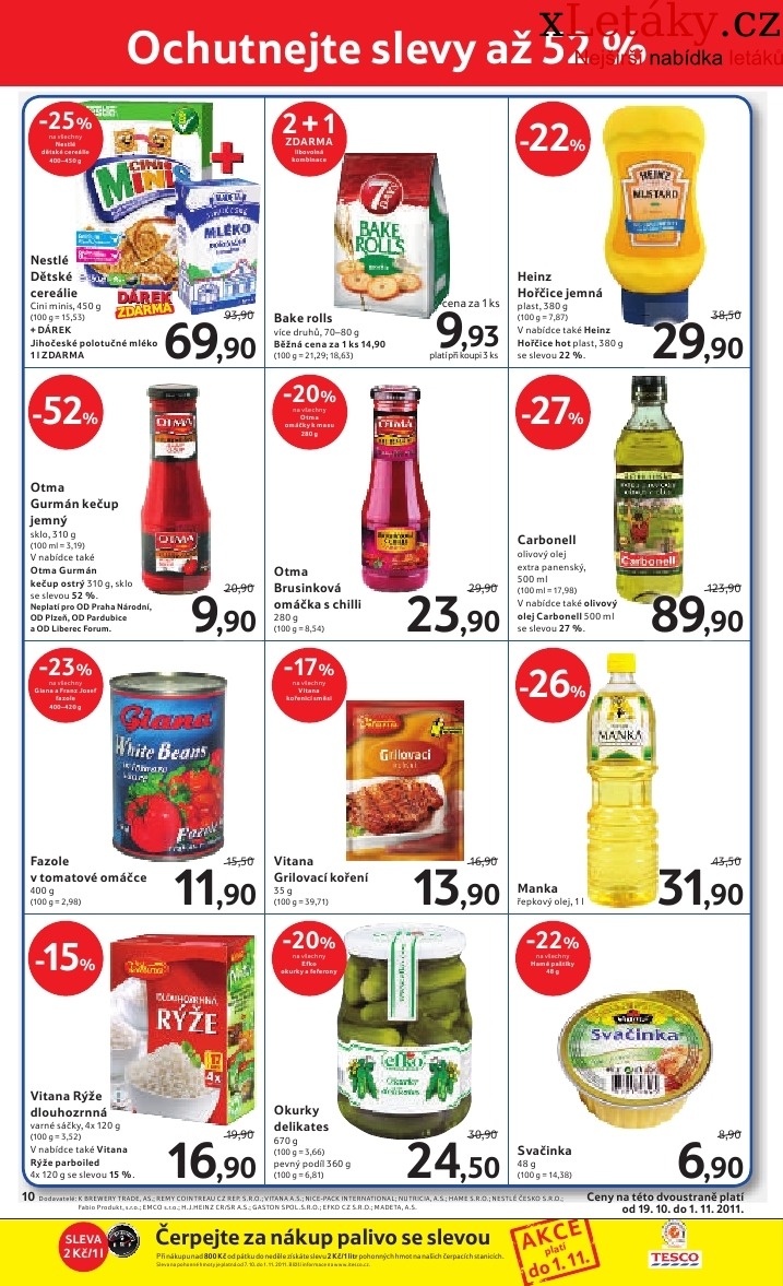 leták Tesco akční leták strana 1 leták Tesco akční leták strana 1