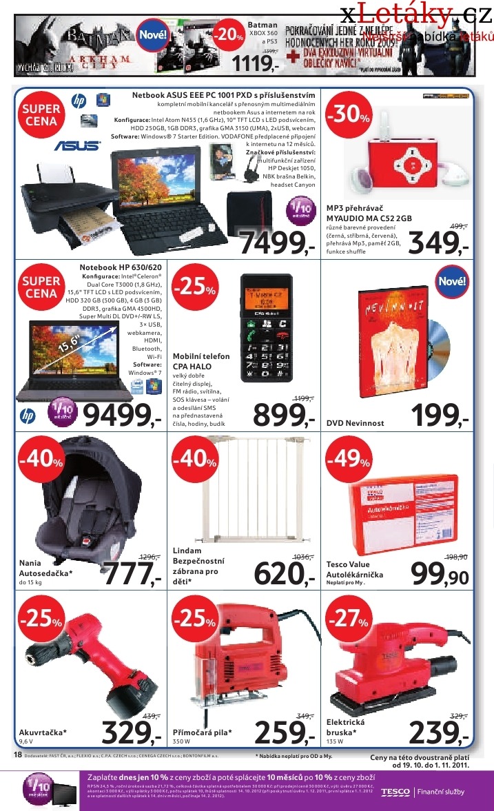 leták Tesco akční leták strana 1 leták Tesco akční leták strana 1