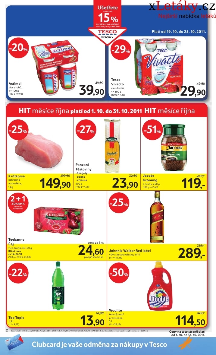 leták Tesco aktuální leták strana 1 leták Tesco aktuální leták strana 1