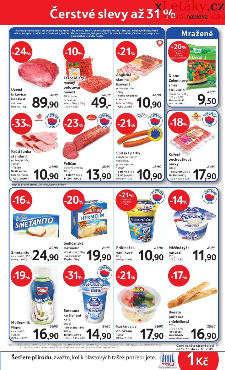 leták Tesco aktuální leták strana 1 leták Tesco aktuální leták strana 1