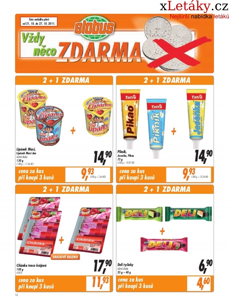 leták Globus akční leták strana 1 leták Globus akční leták strana 1