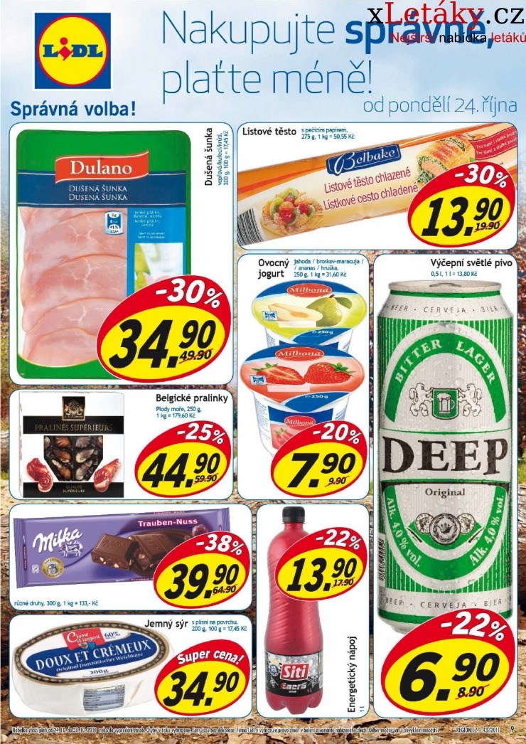 leták Lidl akční leták strana 1 leták Lidl akční leták strana 1