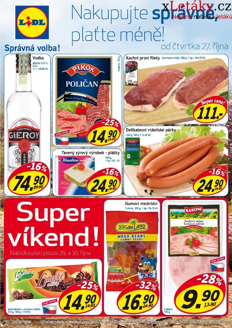 leták Lidl akční leták strana 1 leták Lidl akční leták strana 1