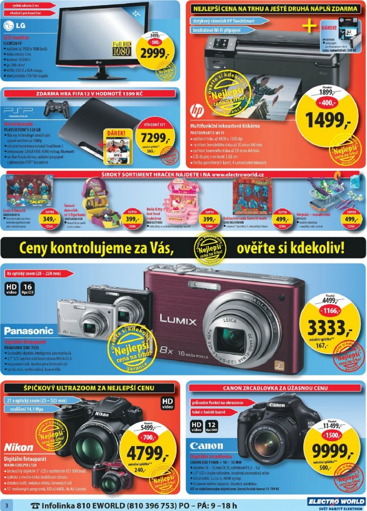 leták Electro World strana 1 leták Electro World strana 1
