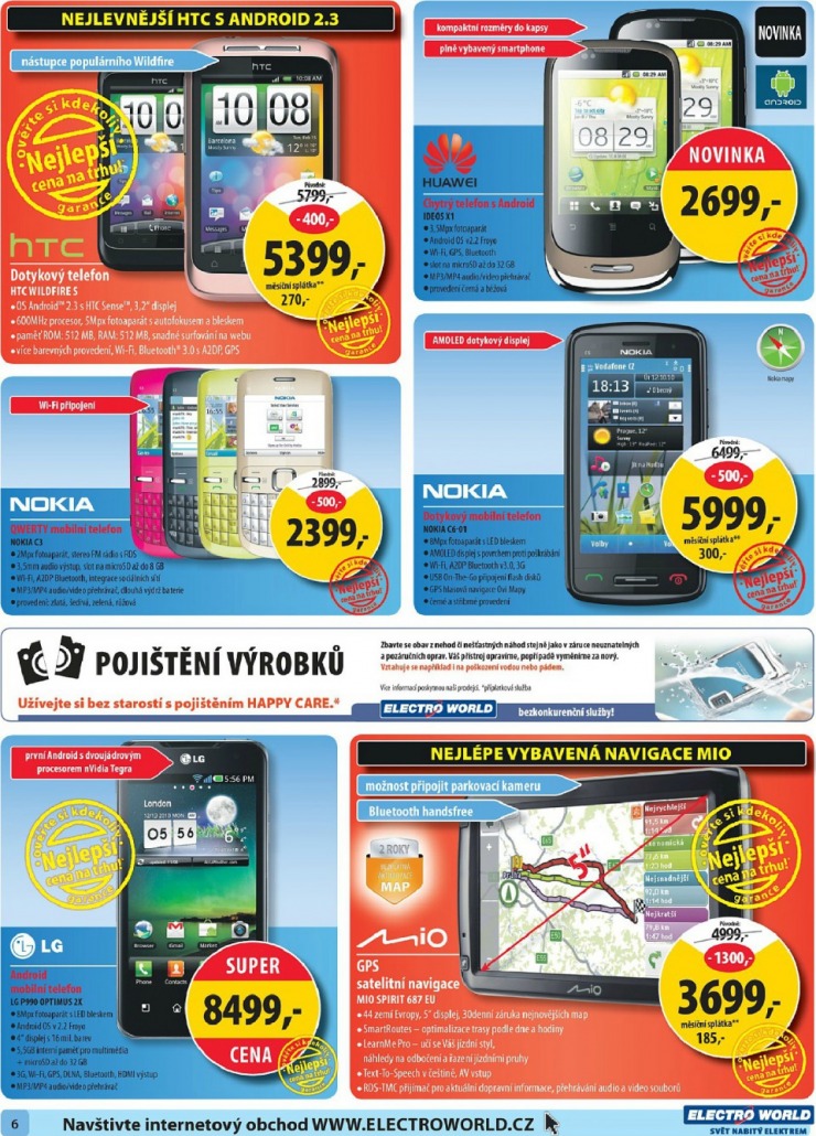 leták Electro World strana 1 leták Electro World strana 1