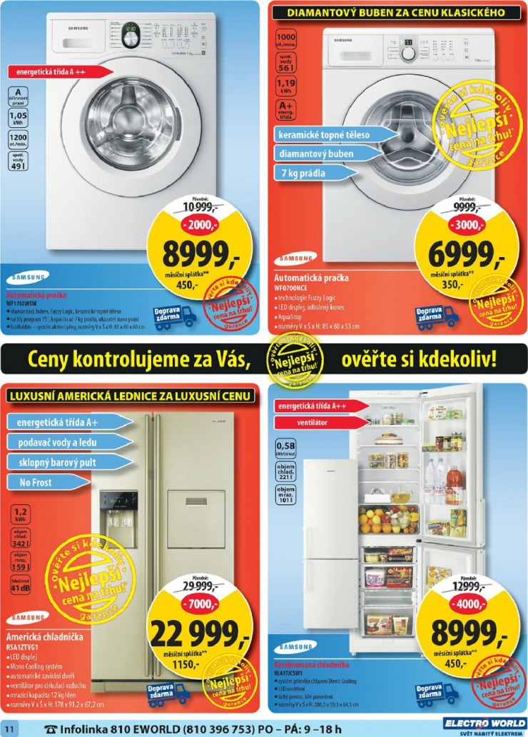 leták Electro World strana 1 leták Electro World strana 1