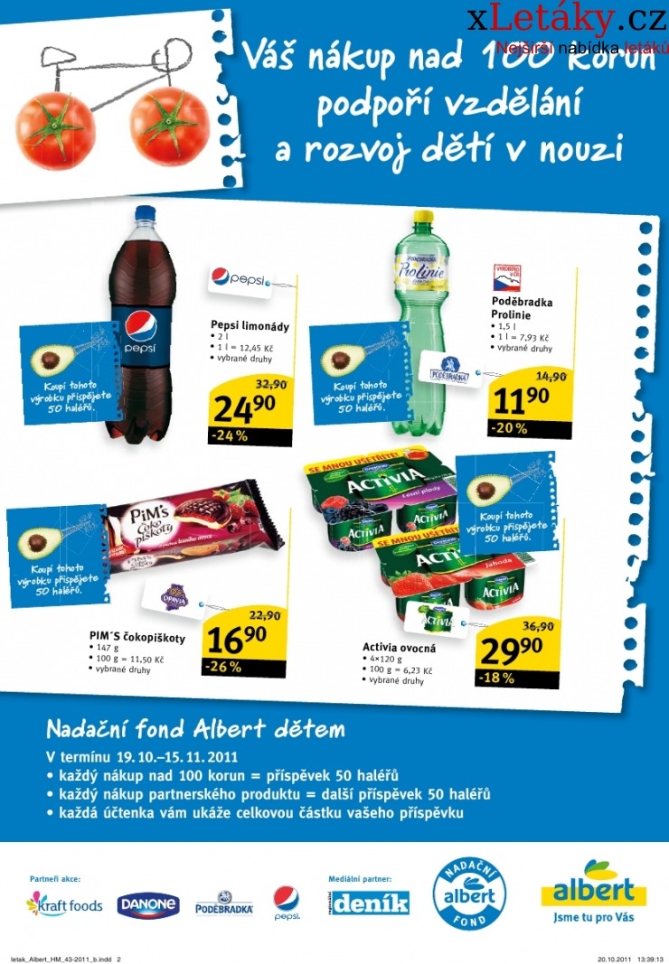 leták Albert Hypermarket leták strana 1 leták Albert Hypermarket leták strana 1