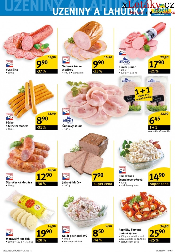 leták Albert Hypermarket leták strana 1 leták Albert Hypermarket leták strana 1